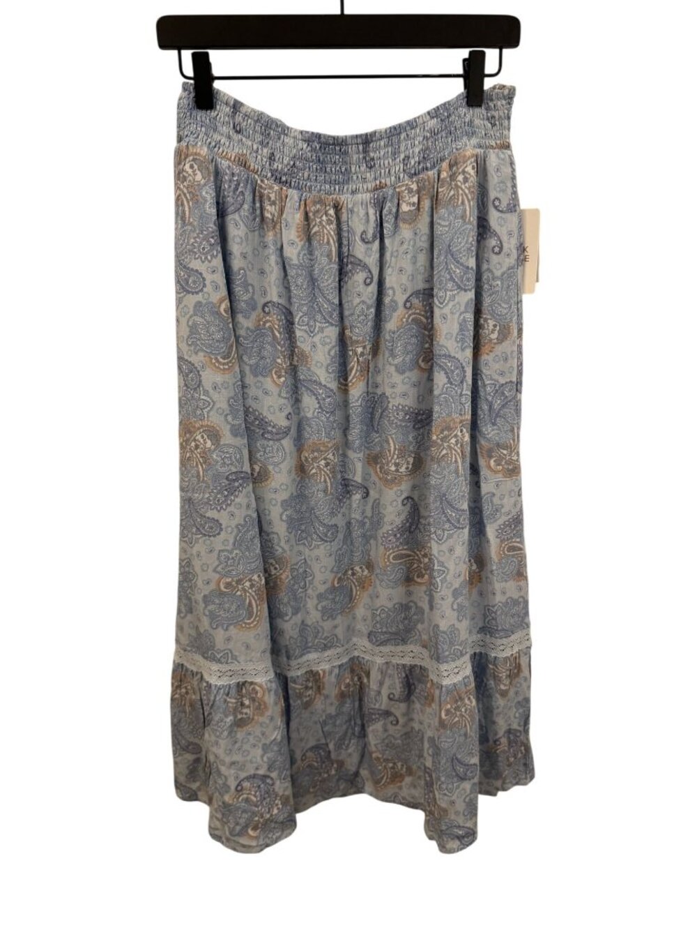 NWT Paisley print maxi skirt size large